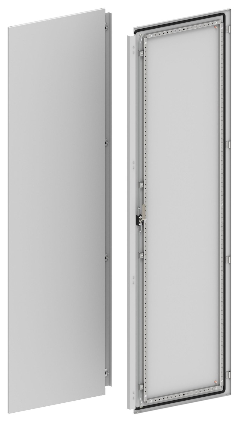 Дверь металлическая двустворчатая (створка 2) 2200х600мм FORMAT (YKM40D-FO-DMD2-220-060)