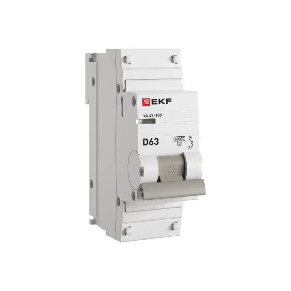 ВА 47-100 1P 63А (D) 10kA (mcb47100-1-63D-pro)