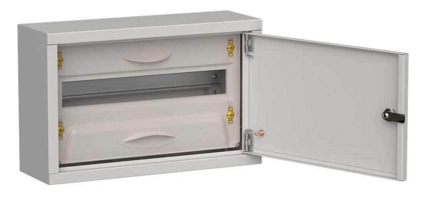 Корпус металлический TITAN 5 ЩРн-18 (1х18) 268х420х140 IP31 серый (TI5-50-N-018-31-7035)