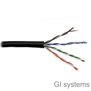 Кабель информационный Lanmaster LAN-5EUTP-OUT кат.5е U/UTP не экранированный 4X2X24AWG PE