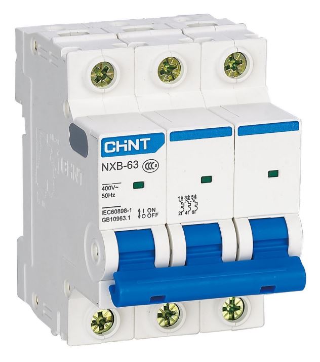 NXB-63H 3P 16А 10кА х-ка D (R) CHINT (813884)