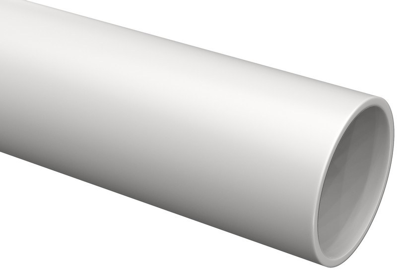 Труба ПВХ гладкая жесткая легкая серая D16 (CTR10-016-K41-111I)