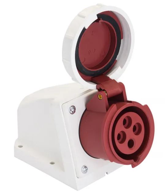 Розетка стационарная наружная 1142 3Р+РЕ 16А 380В IP67 PROxima (ps-1142-16-380)