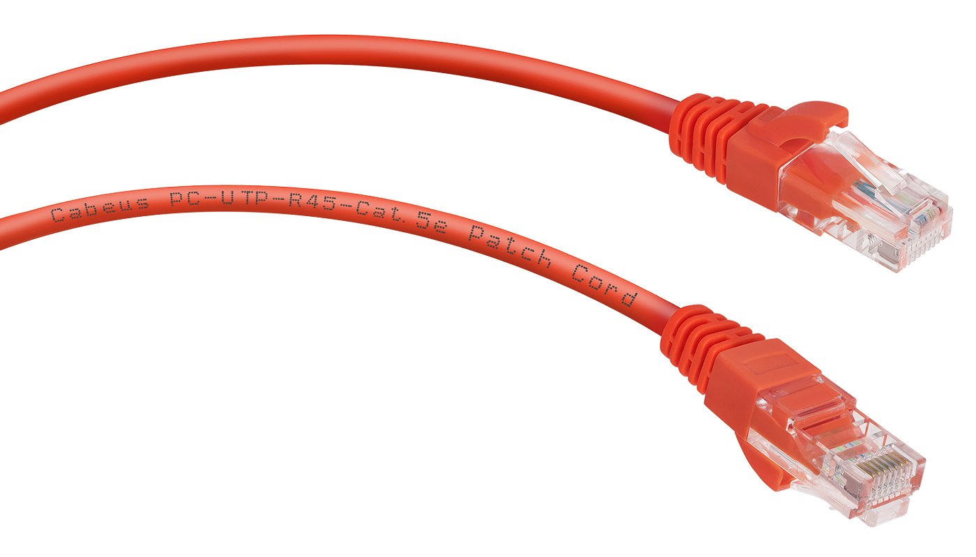 PC-UTP-RJ45-Cat.5e-1.5m-RD (7696c), красный