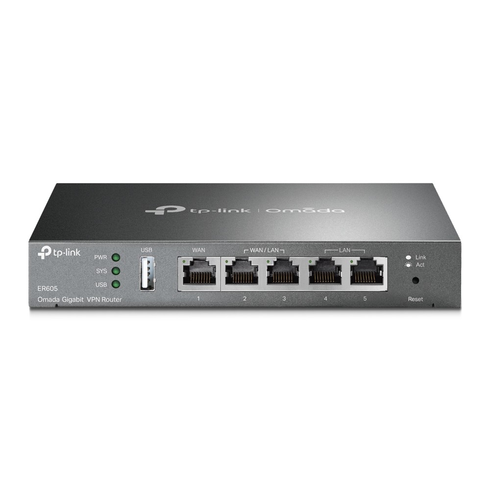 TP-Link ER605 (TL-R605) VPN-маршрутизатор Omada с гигабитными портами