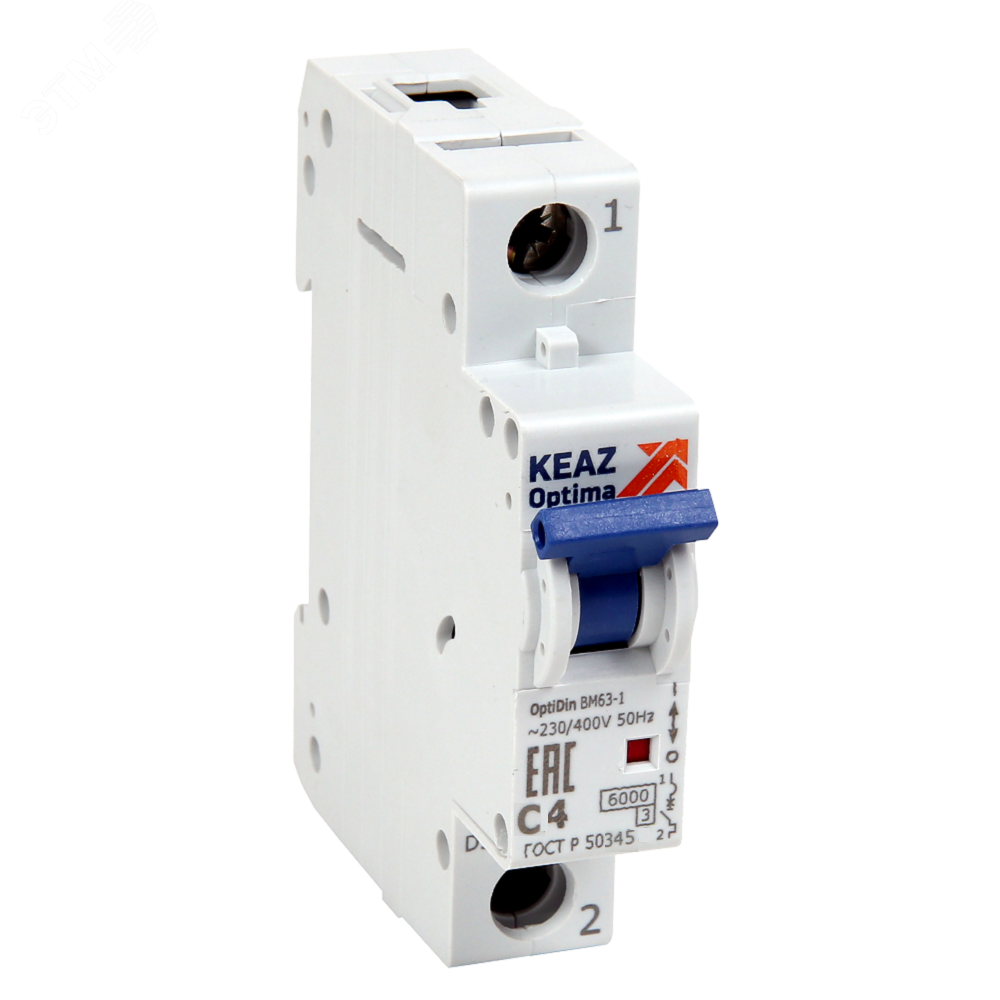OptiDin BM63-1D6-УХЛ3, КЭАЗ (260531)