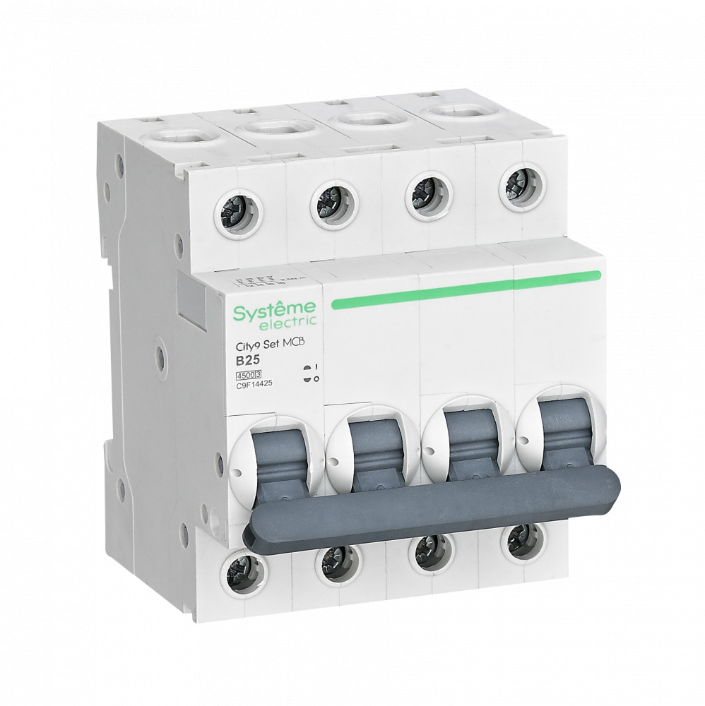 City9 Set 4P 25А 4.5kA 400В B (C9F14425)