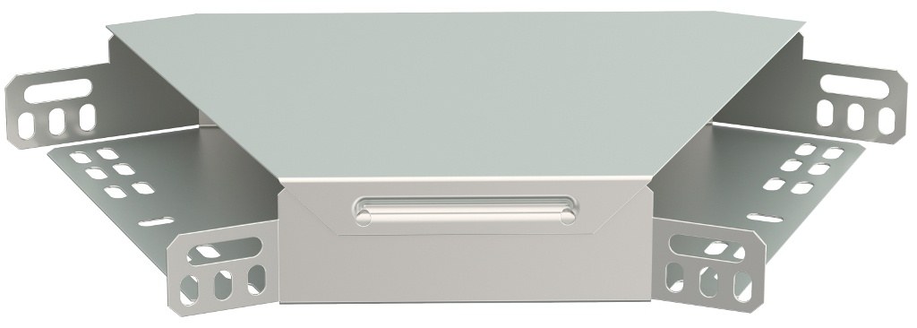 Угол горизонтальный 45° 50х150 с крышкой ESCA (CLP3P-050-150)