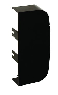 Заглушка 110х50 черная