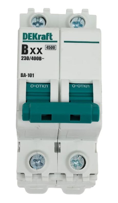 ВА-101 2P 6А B 4.5кА (11016DEK)