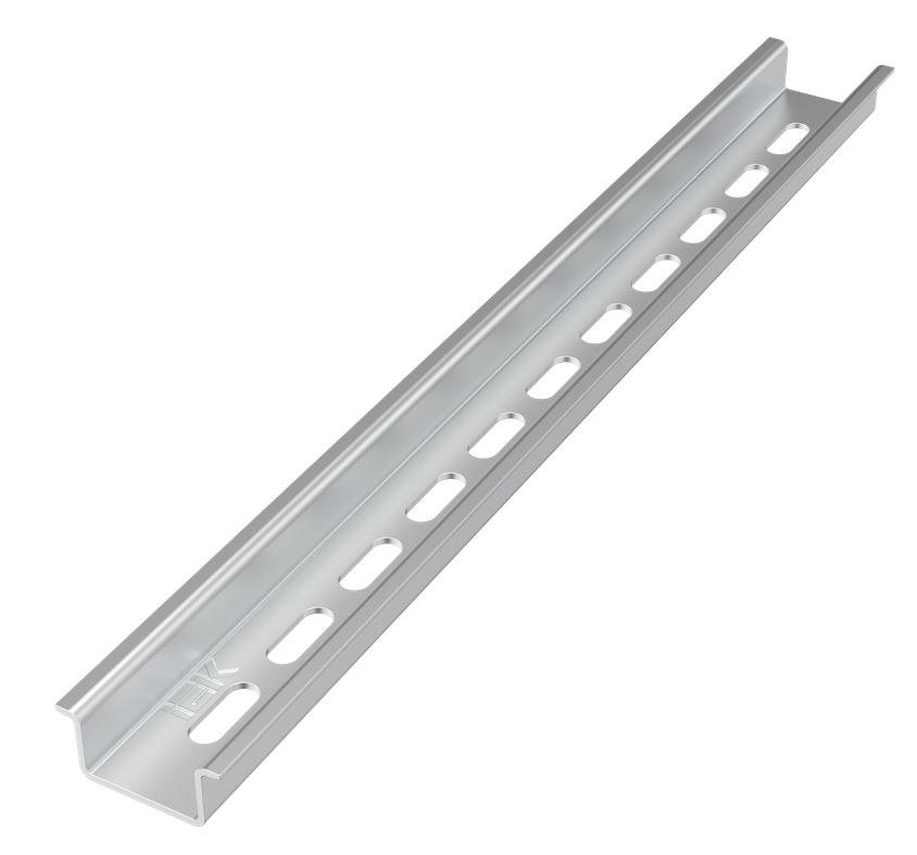 DIN-рейка 35х15х1,5мм оцинкованная 30см TEKFOR (TF-DN25-0030)