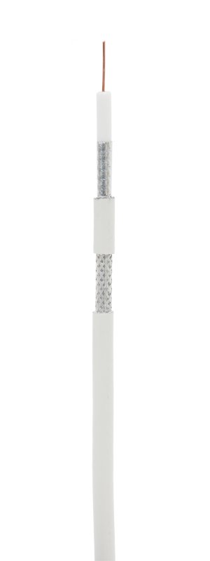 RG-6 CCS, In, PVC (UEC-C2-32123A-WT-3)
