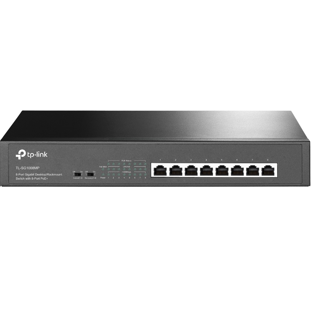 TP-Link TL-SG1008MP Коммутатор с 8 гигабитными портами PoE+