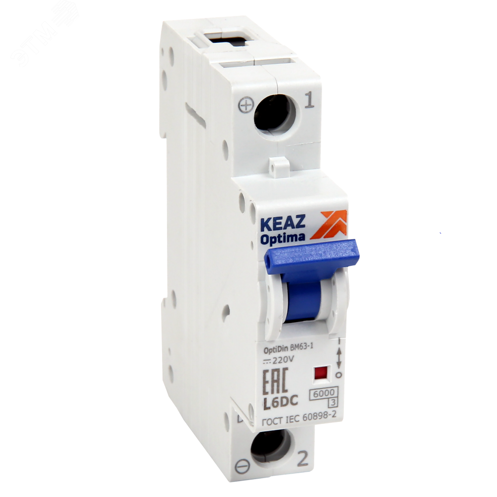 OptiDin BM63-1Z16-DC-УХЛ3, КЭАЗ (261204)