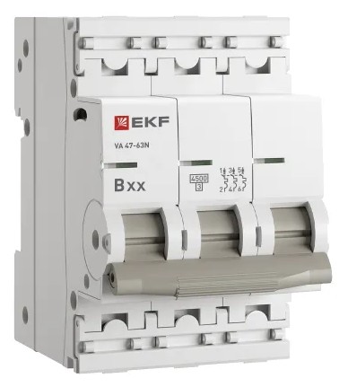 ВА 47-63N 3P 32А (В) 4,5 кА PROXIMA (M634332B)