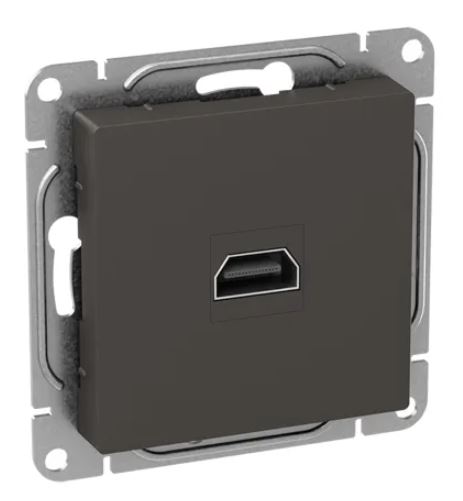 Механизм розетки HDMI, мокко Эпика (UP1-SOM-HDMI)