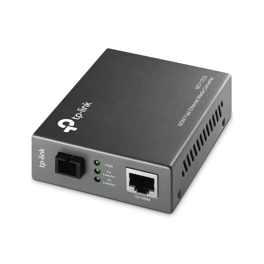 TP-Link MC112CS WDM медиаконвертер с 1 портом 10/100Base-TX