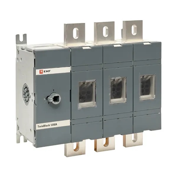 Рубильник 1250A 3P без рукоятки управления TwinBlock (tb-s-1250-3p)