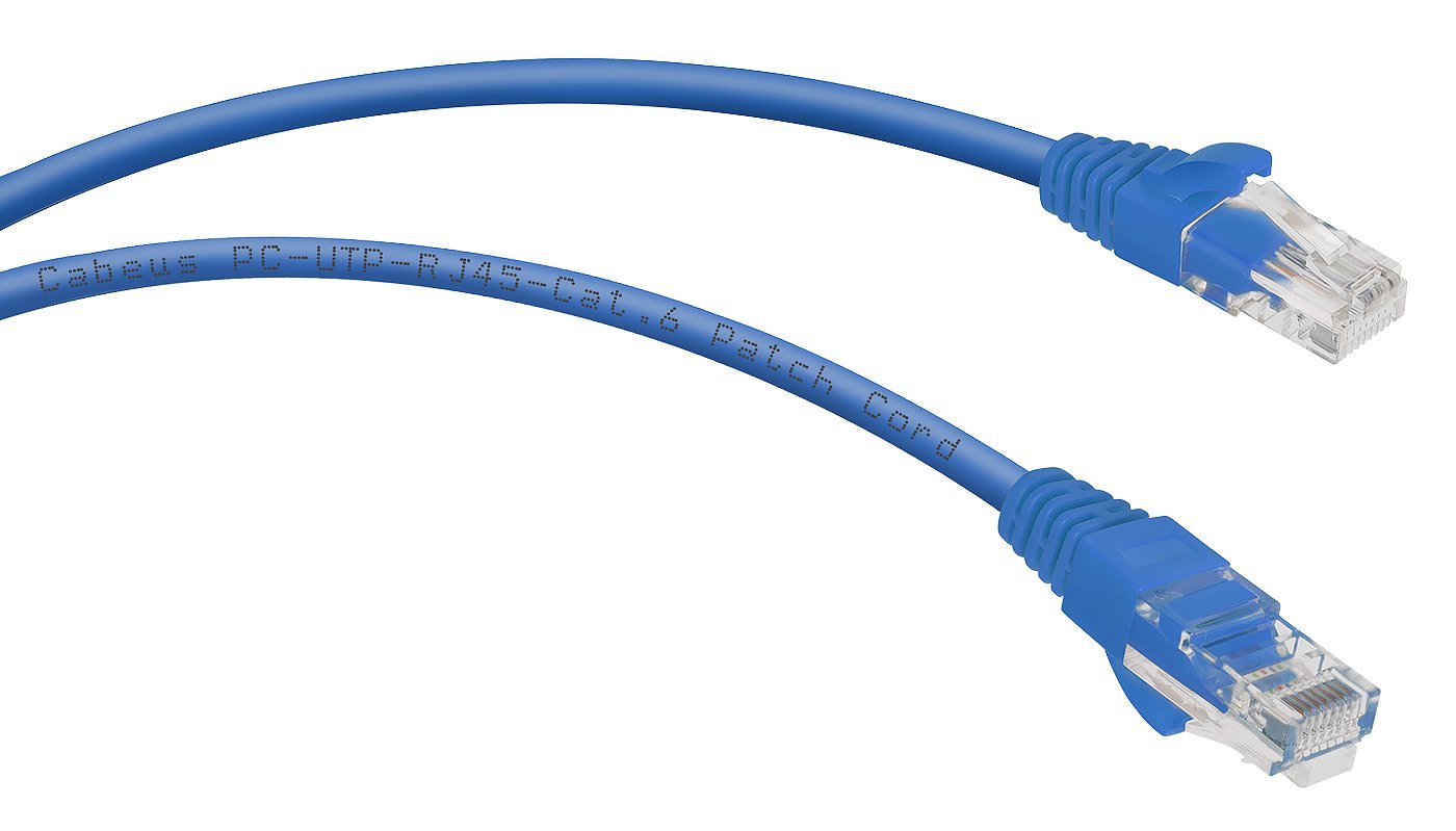 PC-UTP-RJ45-Cat.6-5m-BL (8681c), синий
