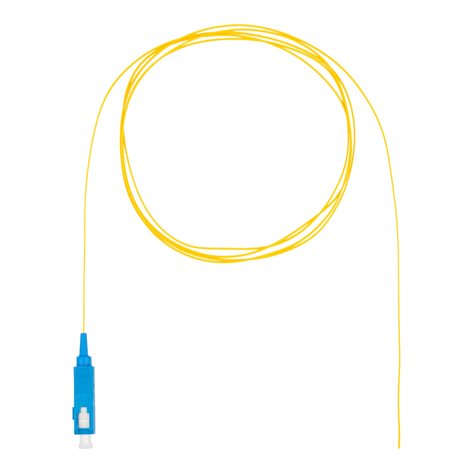 Патч-корд оптический (пигтейл), SC, OS2, нг(А)-HF, 1,5 м, желтый (DR-225402)