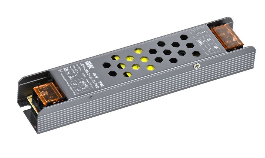 Драйвер LED ИПСН-PRO 60Вт 24В клеммы IP20 (LSP1-060-24-20-33-PRO)