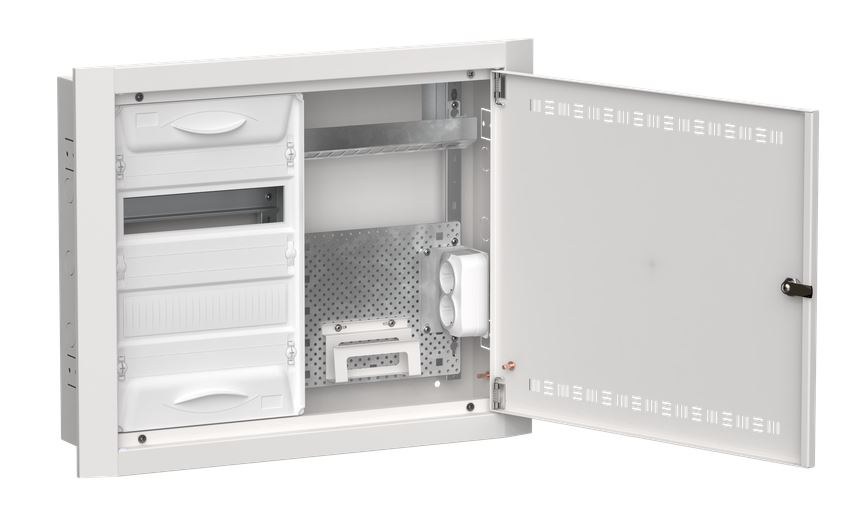Корпус комбинированный встраиваемый TITAN 5 ЩРв-24 (2х24) 505х625х130 IP30 белый (TI5-51-V-2х024-30)