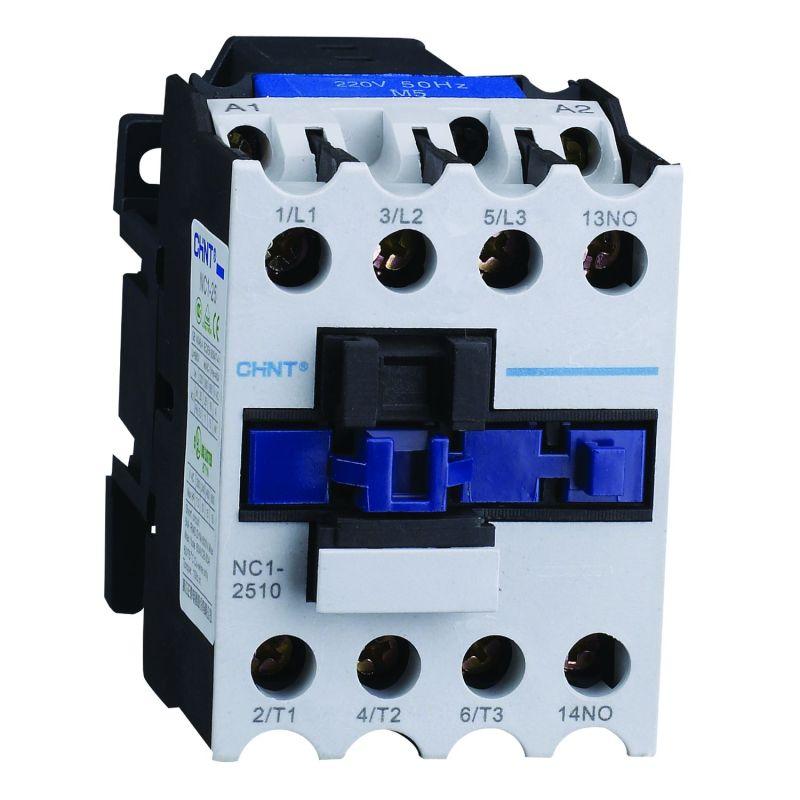 Контактор NC1-2510 25А кат. 230В AC 1НО AC-3 CHINT (221865)