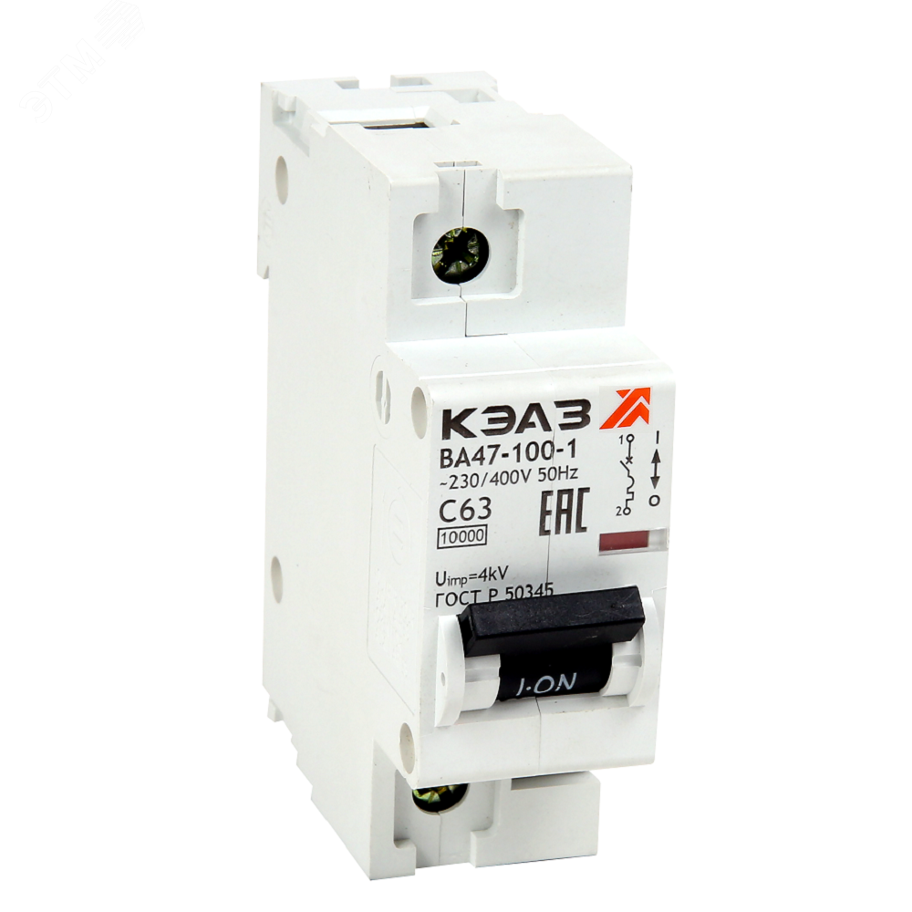ВА47-100-1C80-УХЛ3, КЭАЗ (318109)