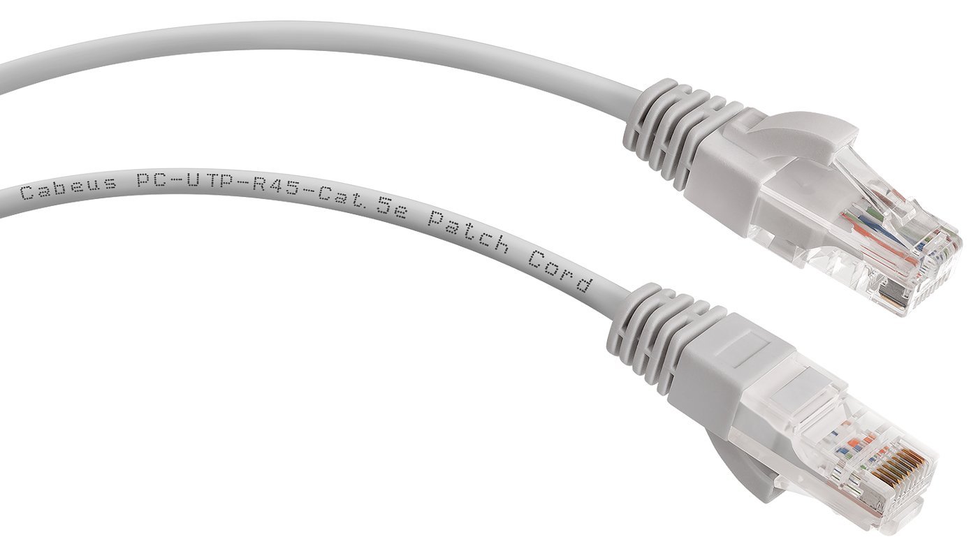 PC-UTP-RJ45-Cat.5e-15m-LSZH (9592c), серый