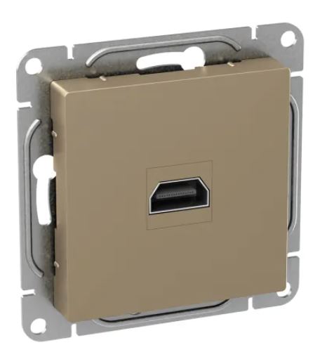 Механизм розетки HDMI, шампань Эпика (UP1-SOC-HDMI)
