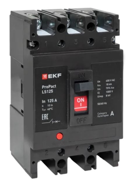 LS125 18кА 3P 160А ProPact (mccb-125-18-3-160-ls)