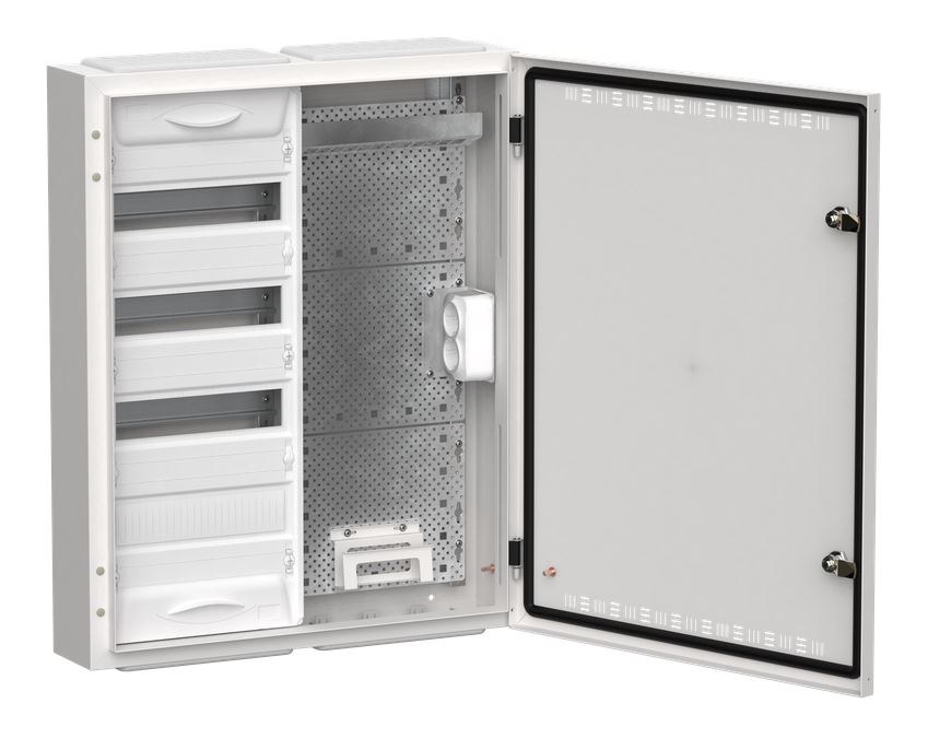 Корпус комбинированный TITAN 5 ЩРн-48 (2х48) 710х570х140 IP30 белый (TI5-51-N-2х048-30)