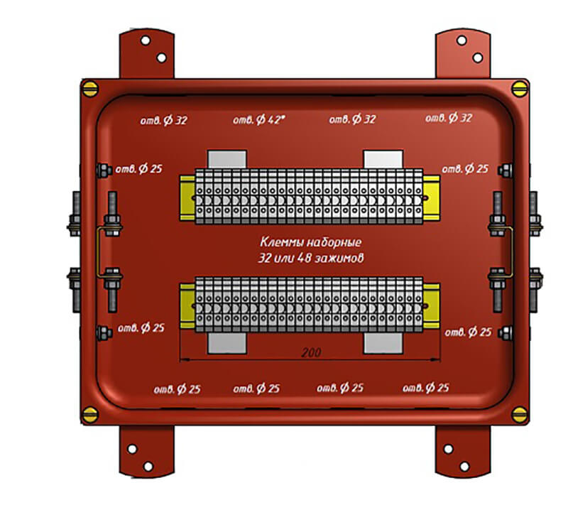 КС-30 УХЛ1,5 IP65 металлические заглушки (zeta30355)