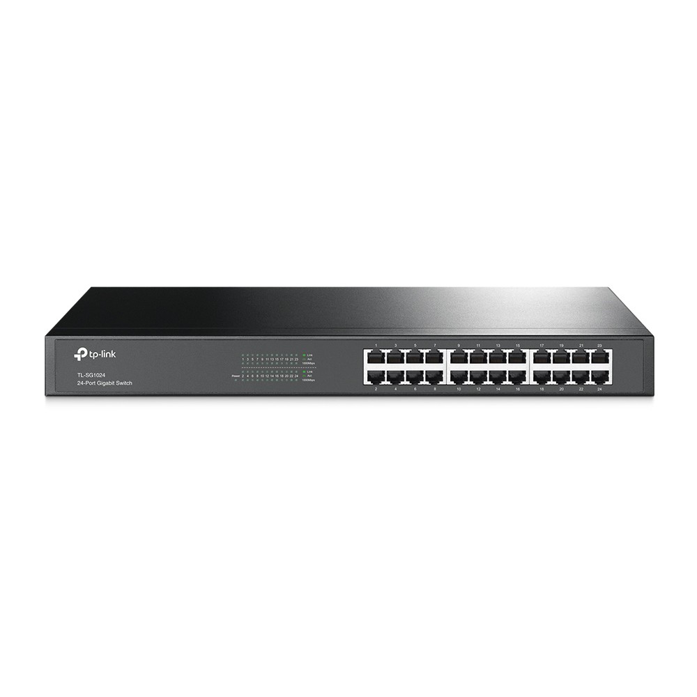 TP-Link TL-SG1024 Коммутатор с 24 гигабитными портами для размещения в стойке