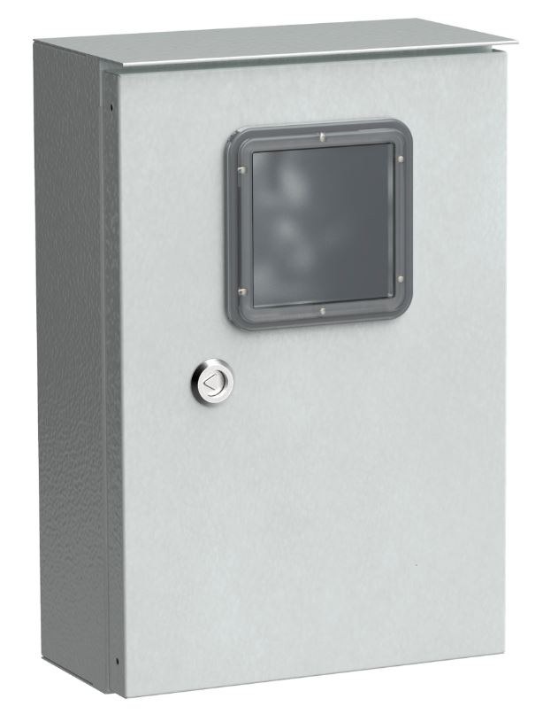 Корпус металлический коттеджный навесной TITAN ЩУРн-1/9 370х250х135 IP54 (MKM24-N-009-54-ZO)