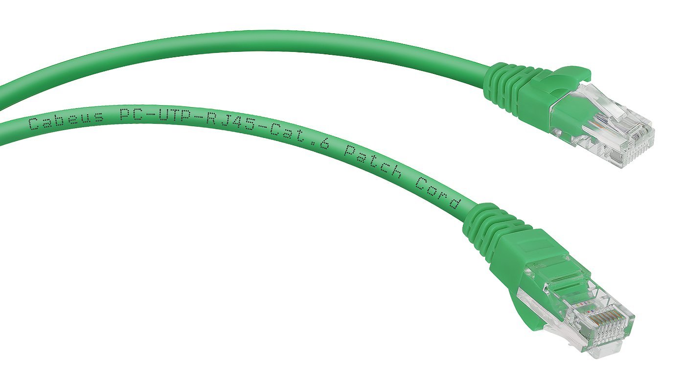 PC-UTP-RJ45-Cat.6-5m-GN (8688c), зелёный