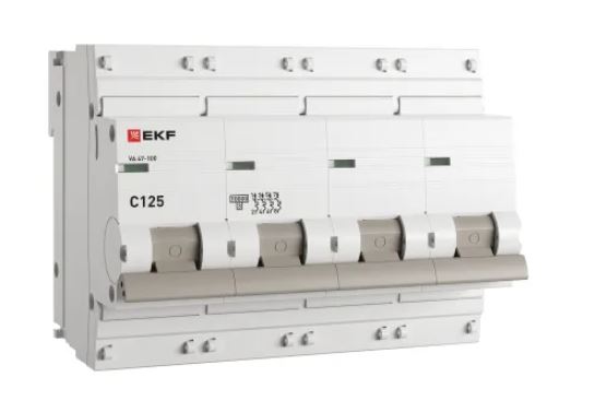 ВА 47-100 4P 125А (C) 10kA PROXIMA (mcb47100-4-125C-pro)