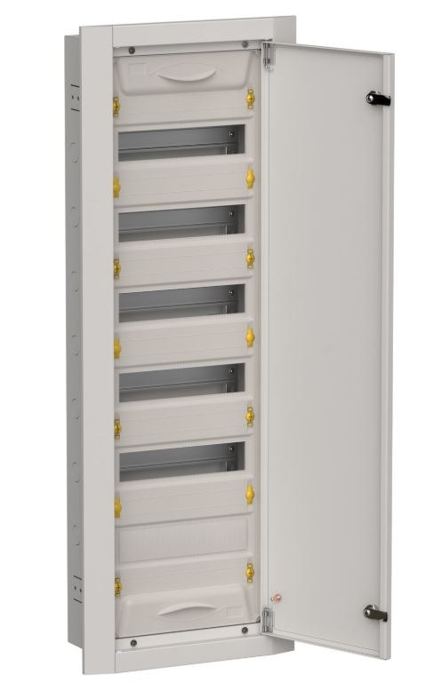 Корпус металлический встраиваемый TITAN 5 ЩРв-72 (1х72) 1005х365х130 IP31 одна дверь серый (TI5-50-V-072-31-7035)