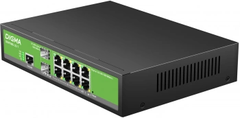 DSP708G-2S-T135 (L2+) 8х1Гбит/с 2SFP 8PoE 8PoE+ 135W управляемый