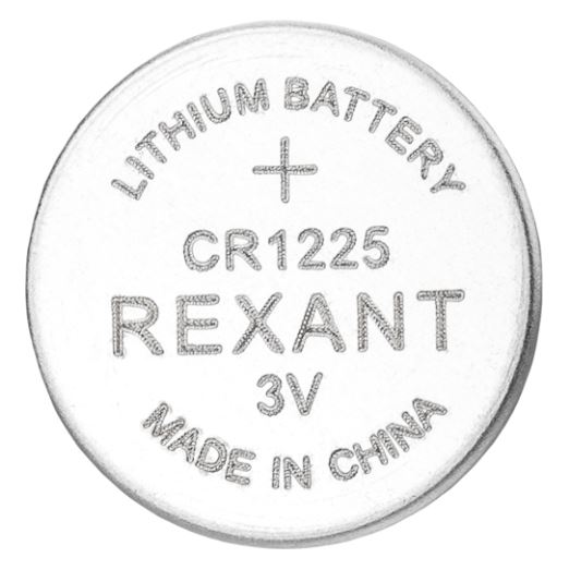 Батарейка литиевая CR1225 3В REXANT (39-1103)