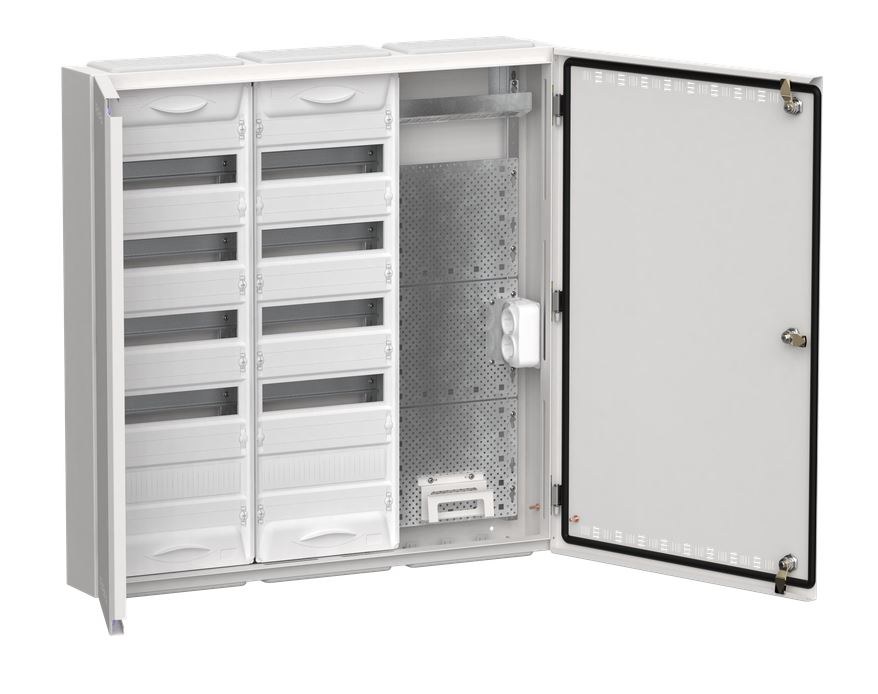 Корпус комбинированный TITAN 5 ЩРн-120 (3х60) 835х830х140 IP30 белый (TI5-51-N-3х060-30)