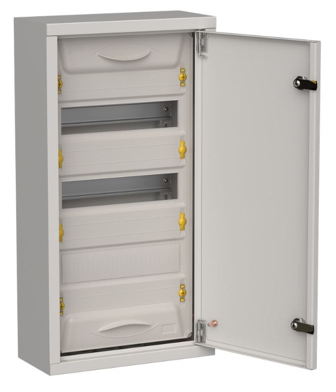Корпус металлический TITAN 5 ЩРн-36 (1х36) 585х310х140 IP31 серый (TI5-50-N-036-31-7035)