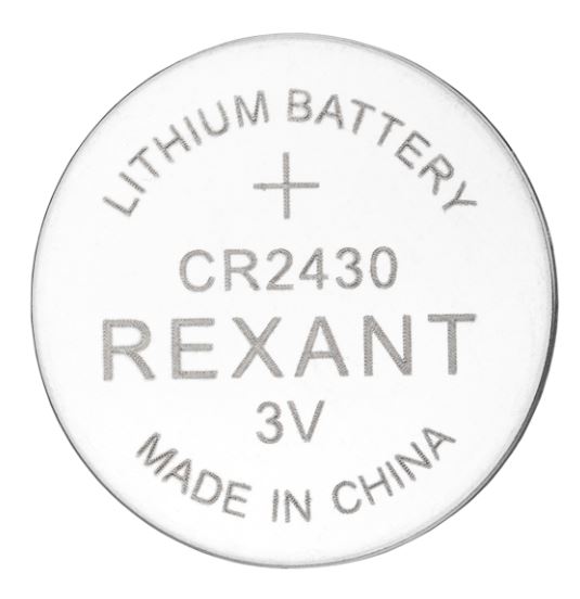Батарейка литиевая CR2430 3В REXANT (39-1109)