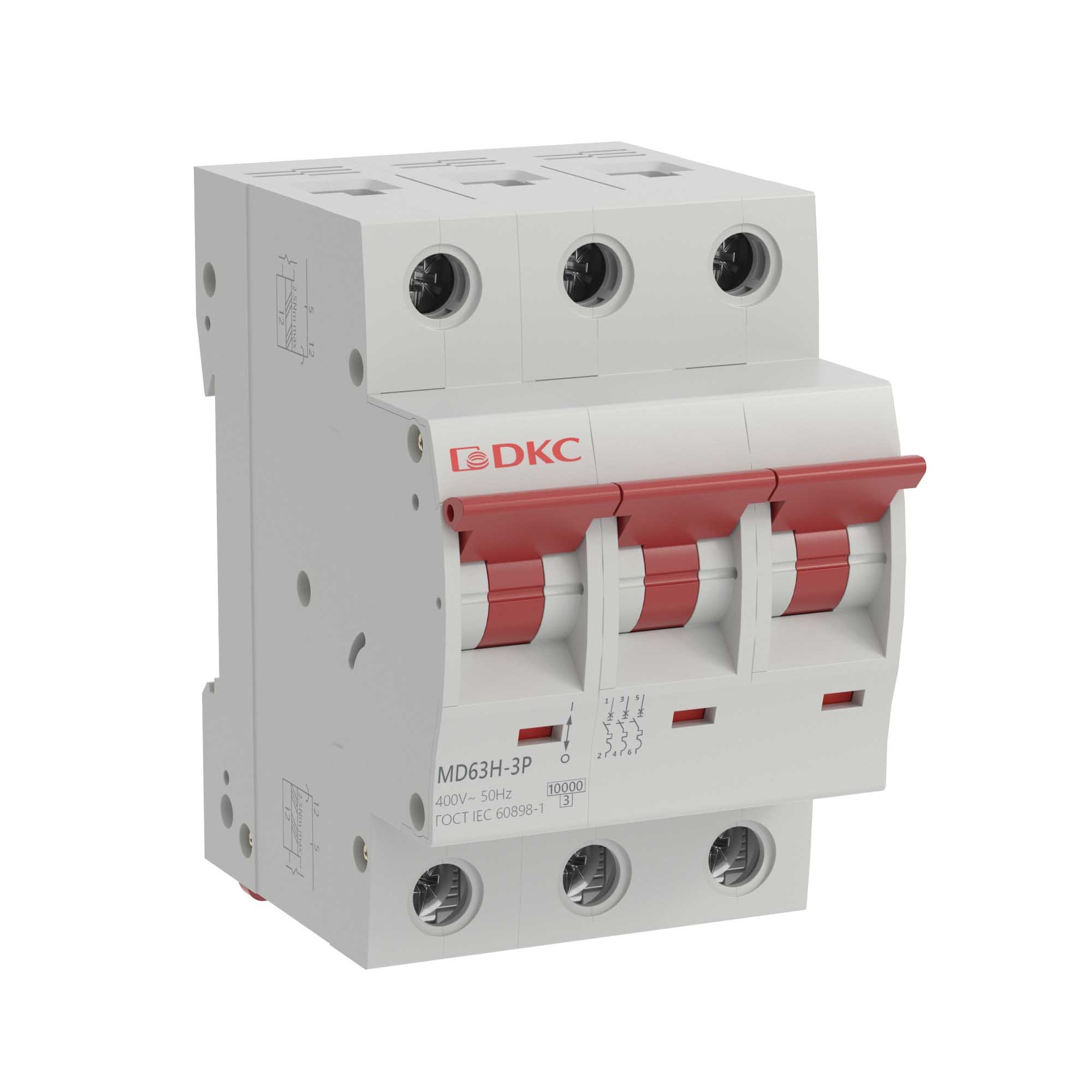 YON max MD63H 3P 63А 10кА C (MD63H-3PC63)