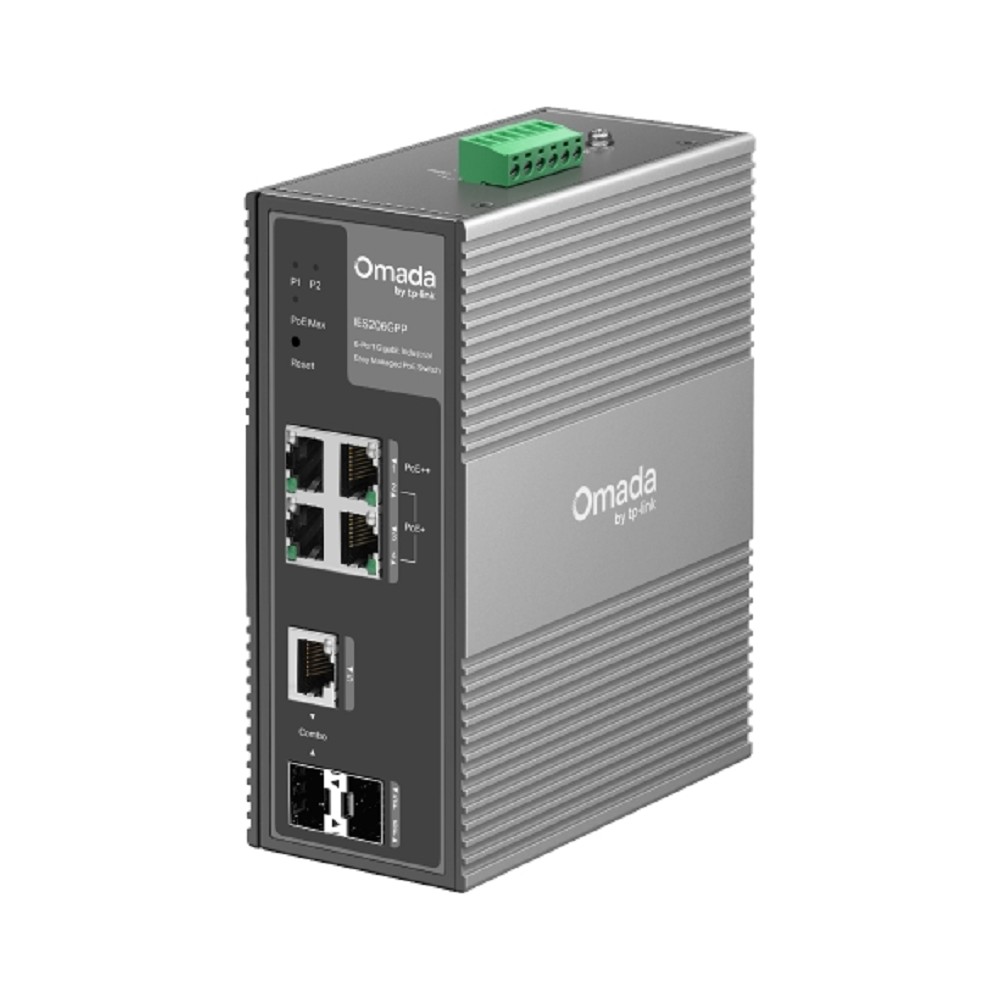 TP-Link IES206GPP Omada 6-портовый гигабитный индустриальный