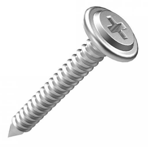 Саморез с прессшайбой усиленный ГОСТ 4,2х25 (500 шт) (PR17.00337)