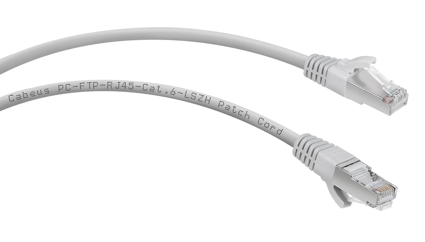 PC-UTP-RJ45-Cat.6a-2m-LSZH (7896c), серый
