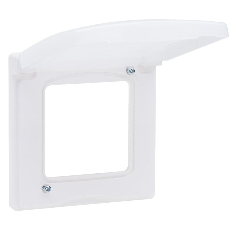 Inspiria рамка 1-местная с защитной крышкой IP44, белый (673920)