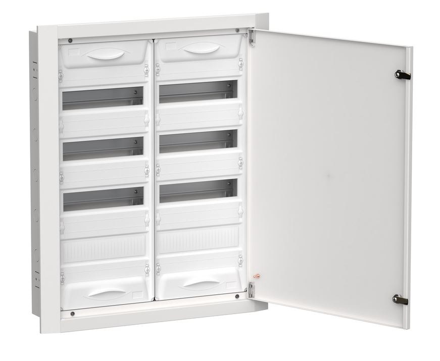 Корпус металлический встраиваемый TITAN 5 ЩРв-96 (2х48) 755х625х130 IP31 одна дверь белый (TI5-50-V-2х048-31)