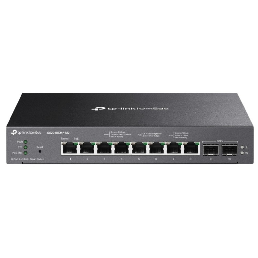 TP-Link SG2210XMP-M2 Коммутатор Smart линейки Omada